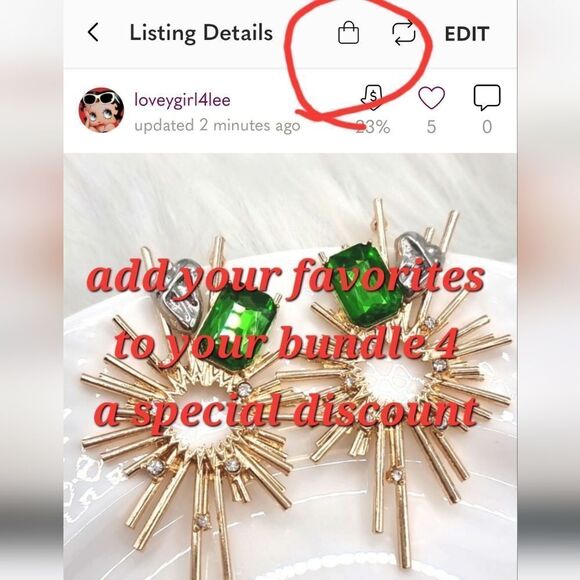 New DOLLS KILL open heart stud earrings - Picture 8 of 8